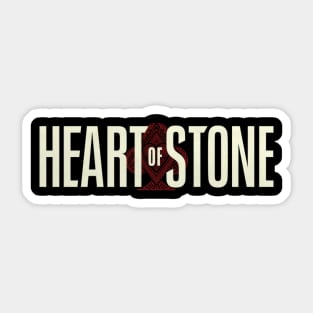 Girl power heart of stone girl power Sticker